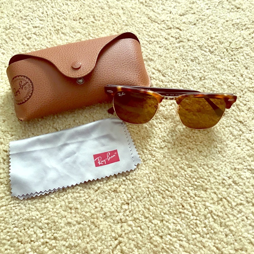 Ray ban Clubmaster classic - tortoise/gold